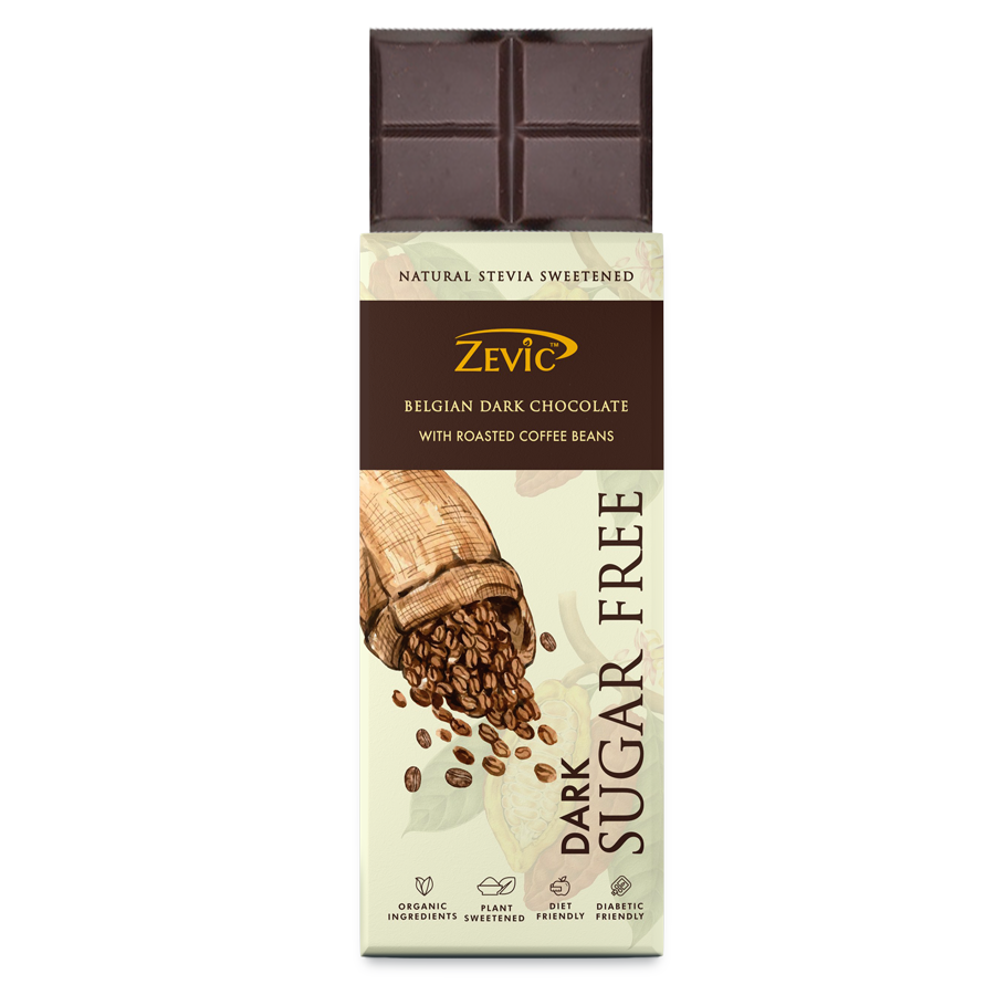 Belgian Dark Chocolate with Roasted Coffee Beans