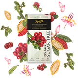 70% Dark Belgian Couverture Chocolate with Organic Cranberries - 90 gms