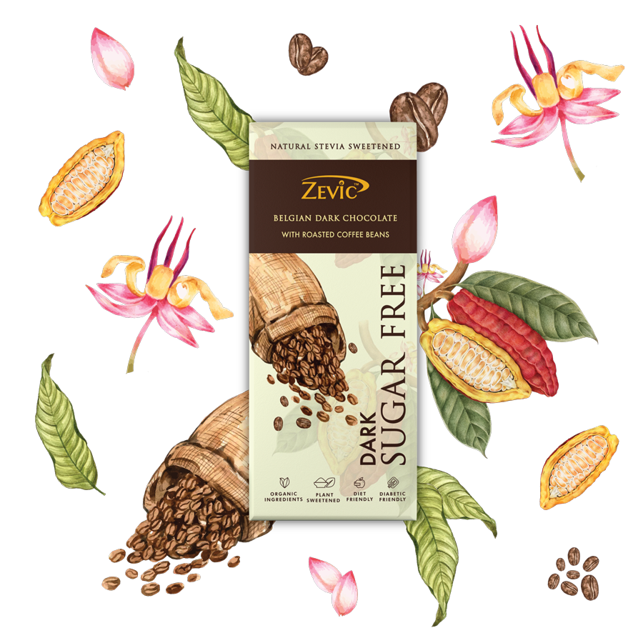 Belgian Dark Chocolate with Roasted Coffee Beans