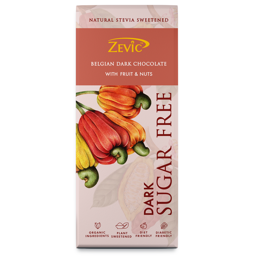 Belgian Dark Chocolate with  Fruit and Nuts