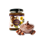 Zevic Sugar Free Belgian Keto Chocolate Hazelnut Spread with 50% Hazelnut, Natural Hazelnut Oil (No Palm oil) & No sugar 200 gm