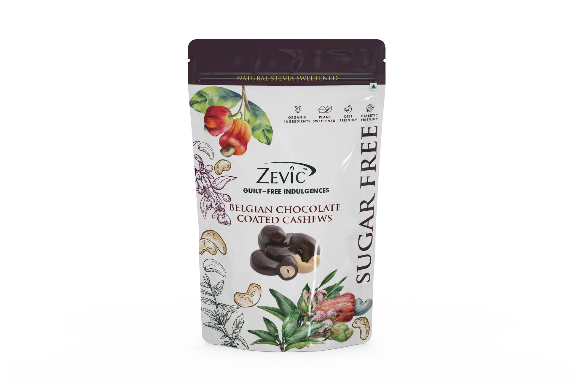 Sugarfree Chocolate Coated Cashews