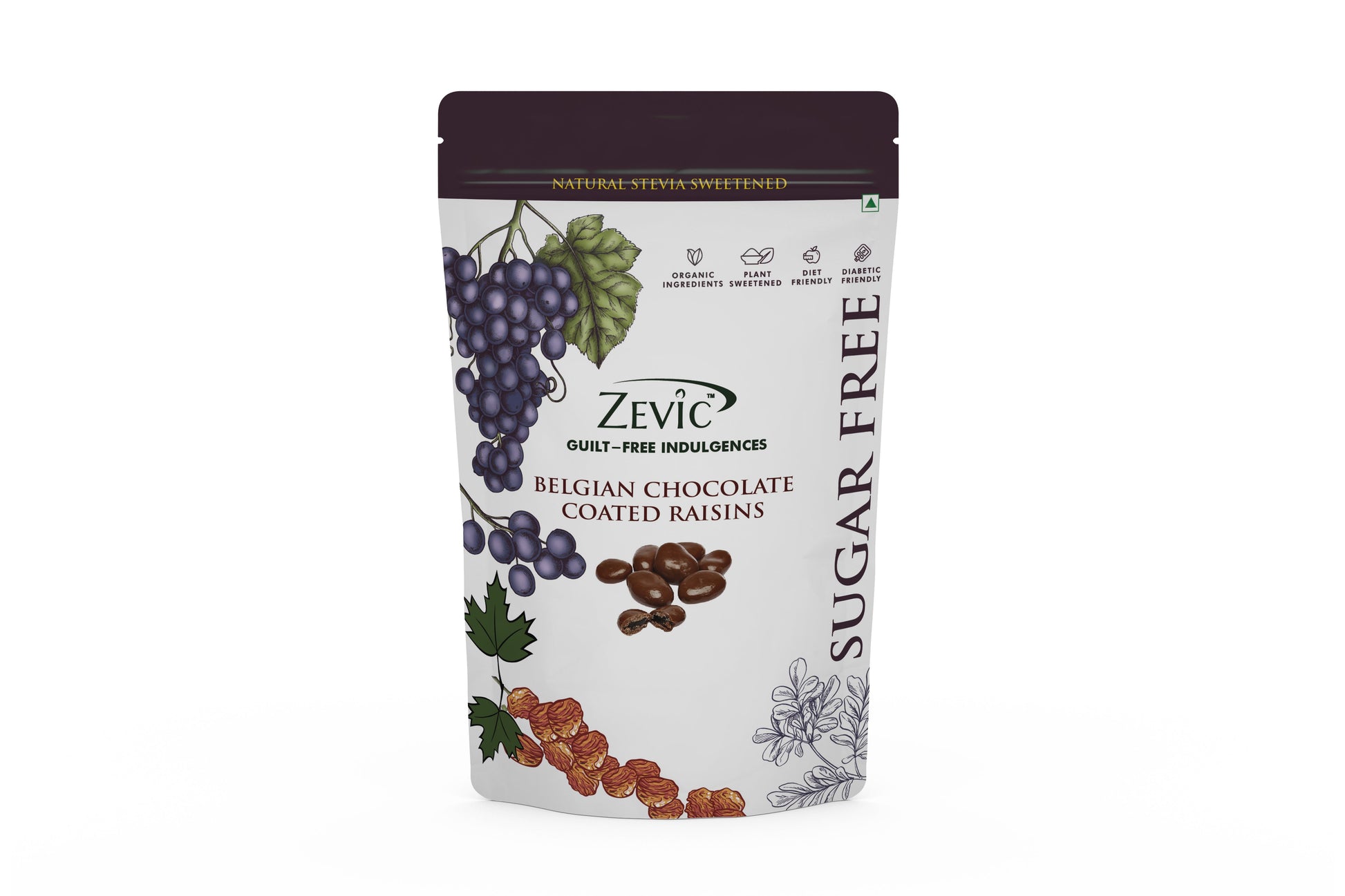 Sugarfree Chocolate Coated Raisins