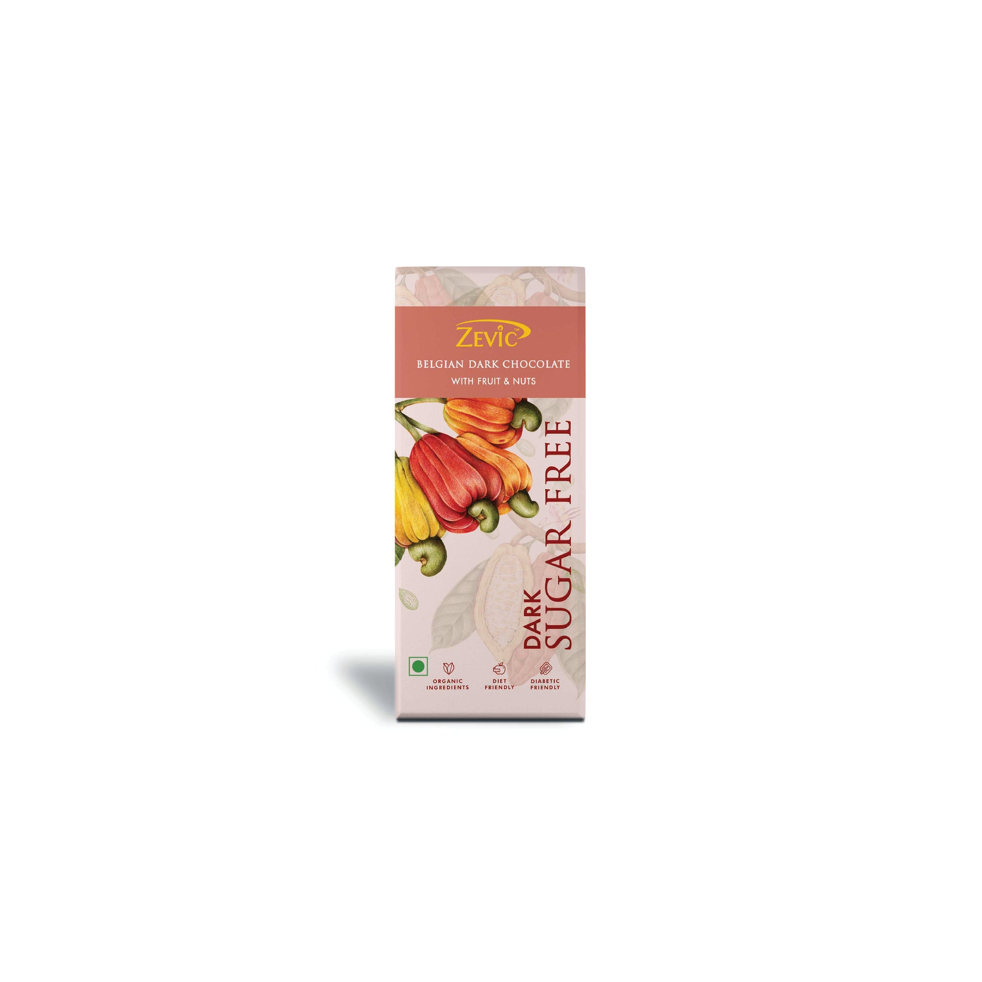 Belgian Dark Chocolate with  Fruit and Nuts
