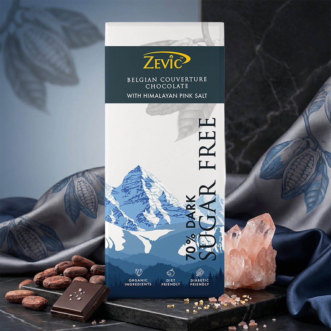 40g pink salt chocolate