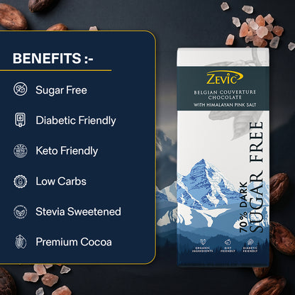 40g pink salt chocolate