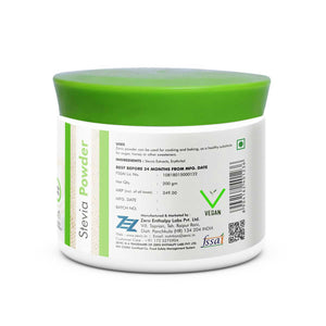 Zero Stevia Sugar Free Powder (Zero Calorie & Vegan)