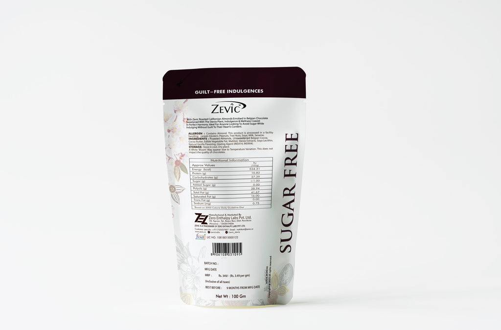 Sugarfree Chocolate Coated Almonds