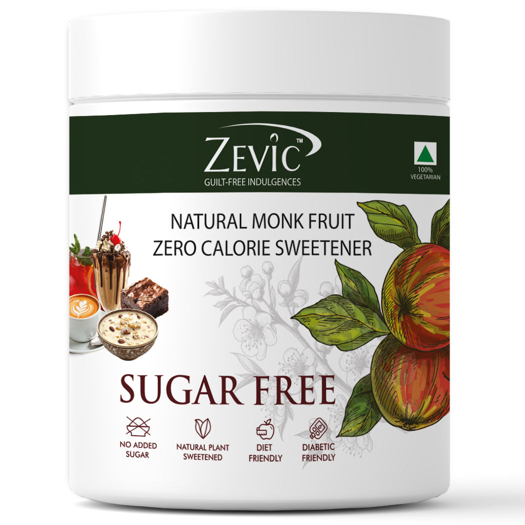 Monk Fruit Sweetener Organic Powder | 100% Natural Sugar Free - 400g
