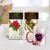 Zevic Belgian Sugar free Chocolate Gift Pack  + A Beautiful Love Mug